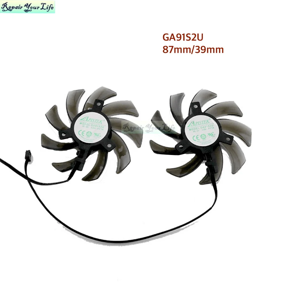 Ventola raffreddamento gpu 87mm ga91s2u per emtek palit rtx_voghion.com