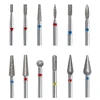 1Pcs/lot Flame Nail Drill Bits Diamond Milling Cutter for Manicure Drill Bits for Russian Manicure Nails Cuticle Remove Tools 1