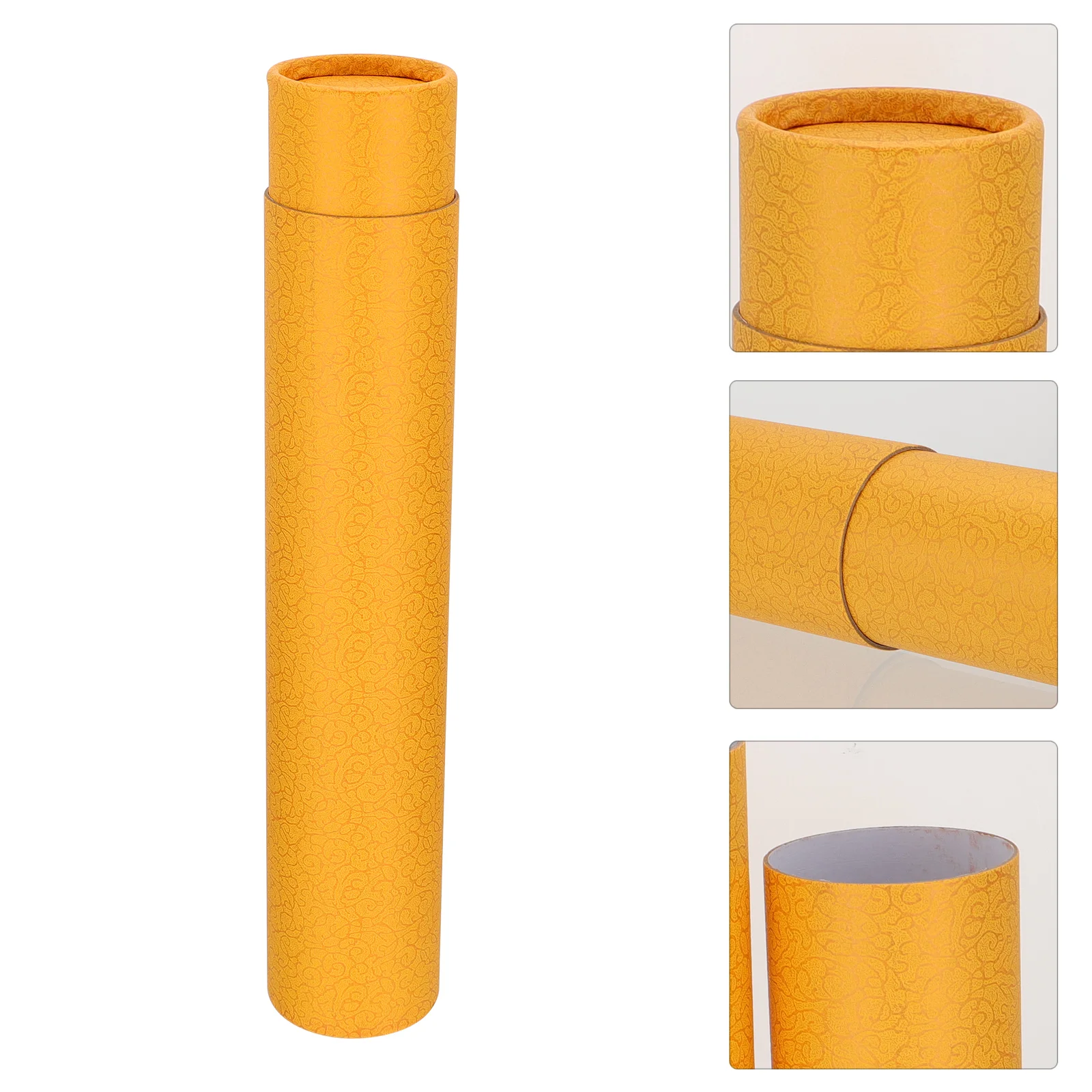 Poster holder cardboard tubes pull out staples organizer drawings