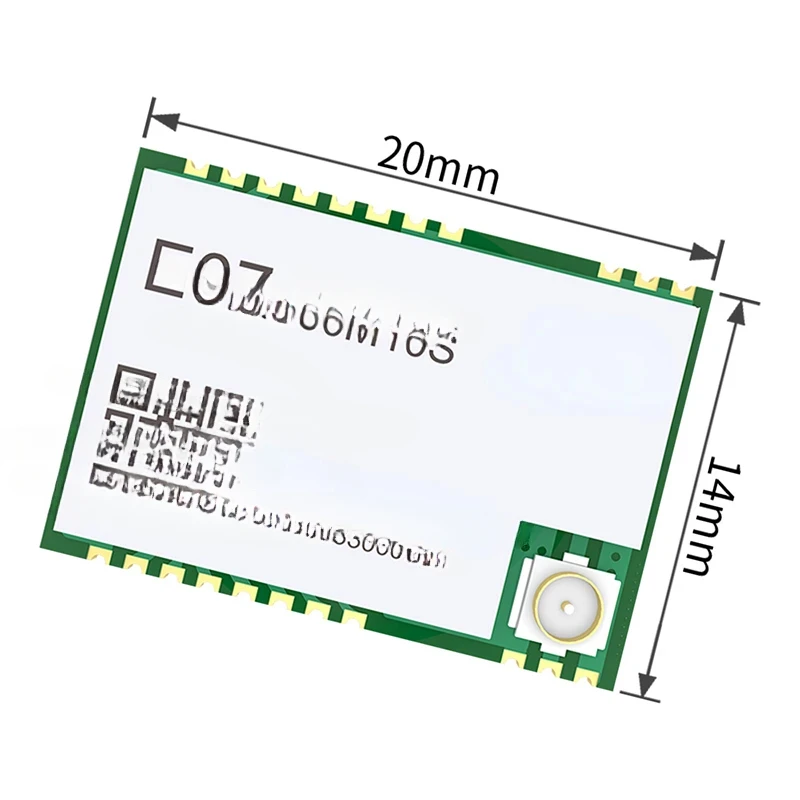 

Wireless RF Transceiver Module, Texas Instruments, E07-900M10S TI, CC1101