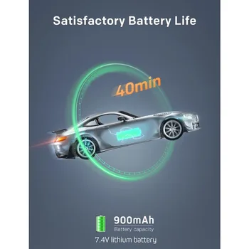 Remote Control Car, Mercedes Benz 1/12 Scale Official Authorized GT R Pro Rc Cars 7.4V 900mAh Rechargeable Battery