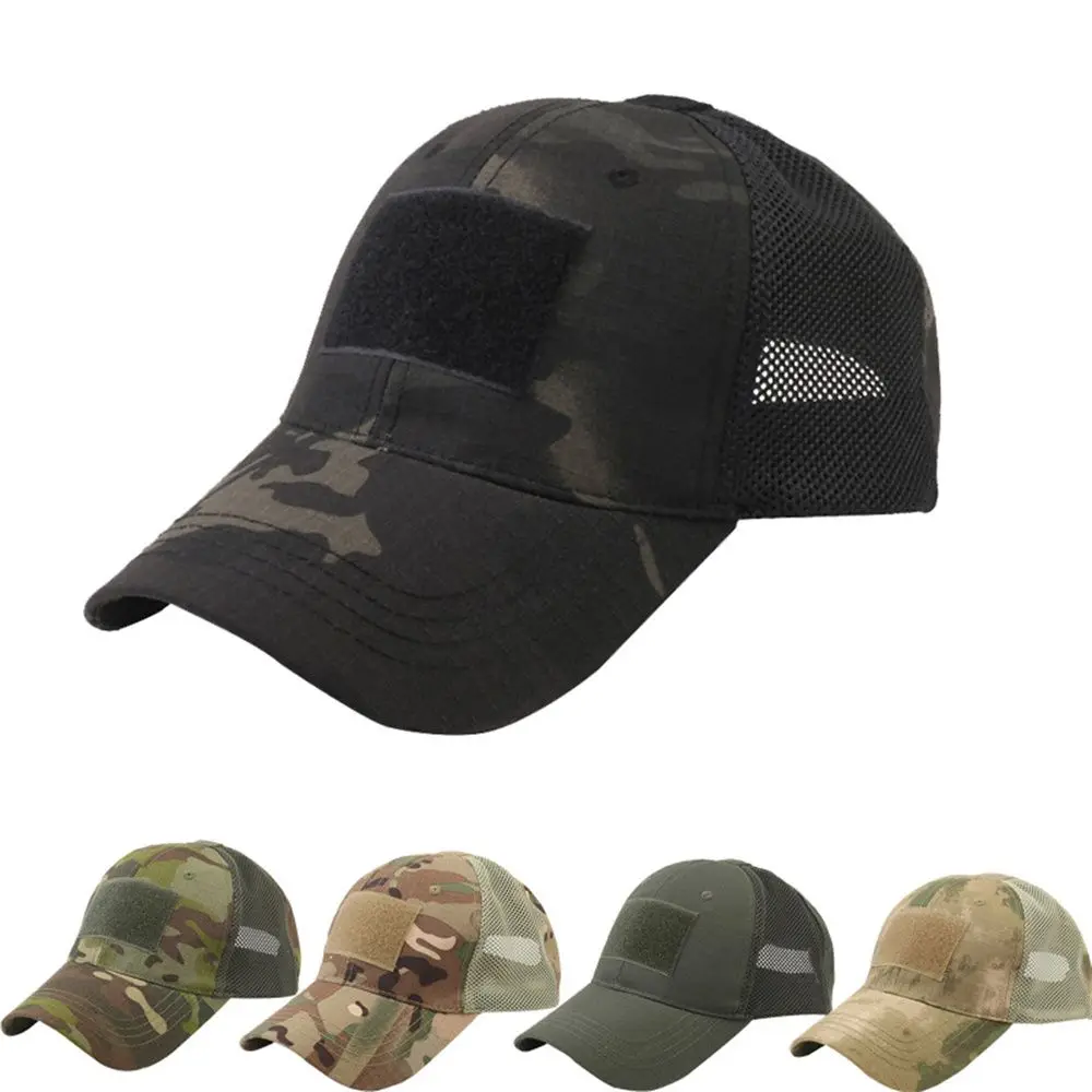 New Adjustable Peaked Cap Men Sunscreen Baseball Cap Women Breathable Thin Mesh Outdoor Sun Hat Fishing Hat Sportwear