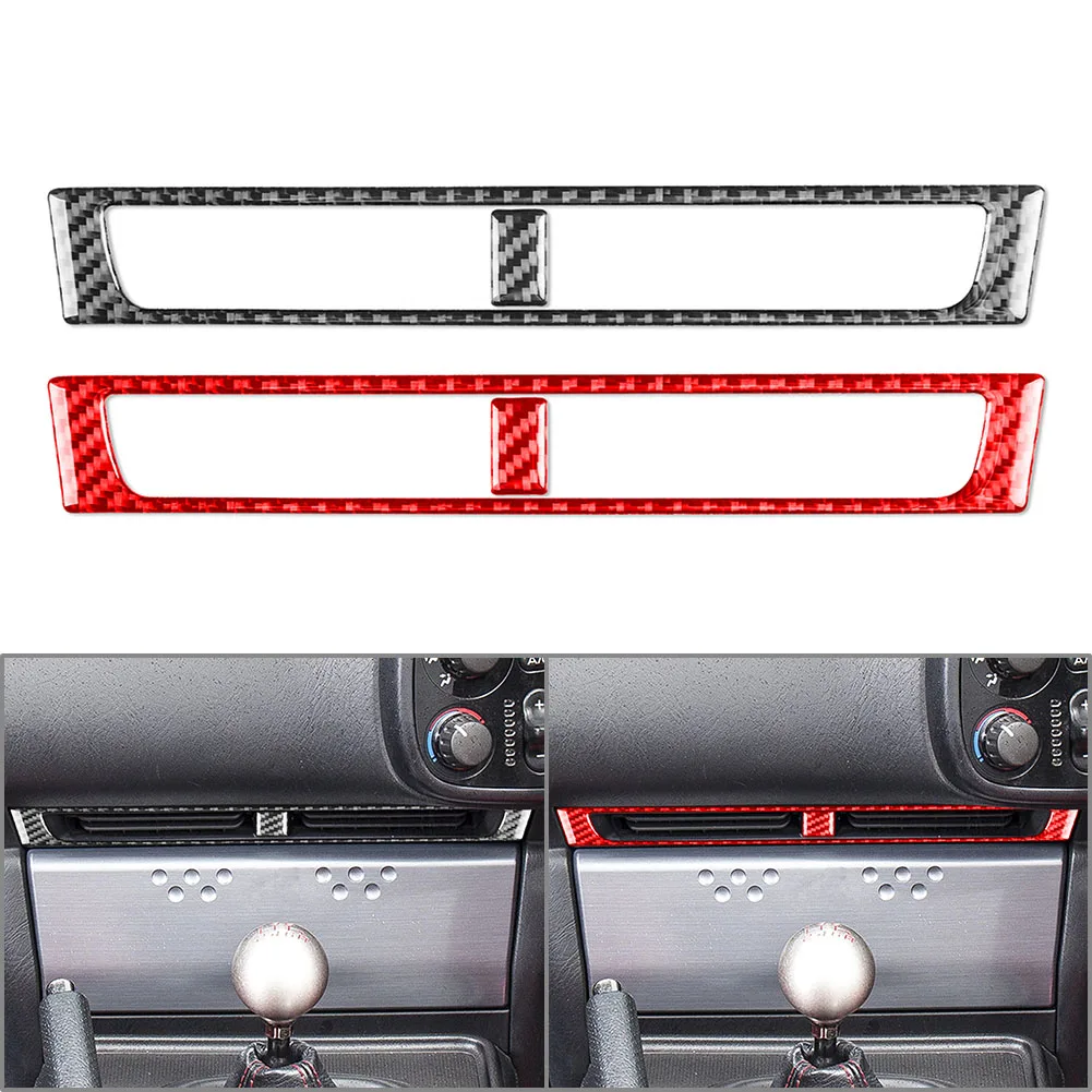 Car Inner Central Console Air Vent Outlet Cover Decorazione Trim Accessori Per Honda S2000 2004 2005 2006 2007 2008 2009