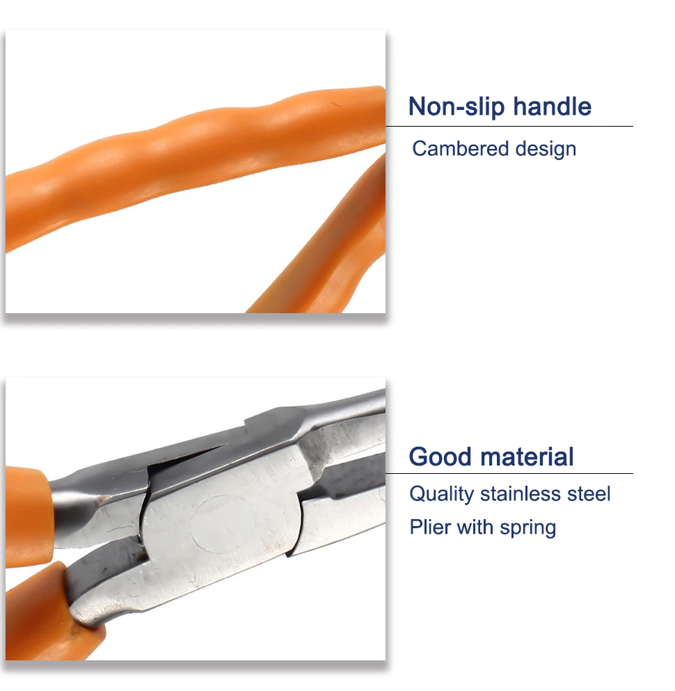 Quality Eyeglasses Plier With Spring Spectacle Glasses Nose Pad Adjusting End Piece Bridge Temple Adjusting Eyewear Repair Tool