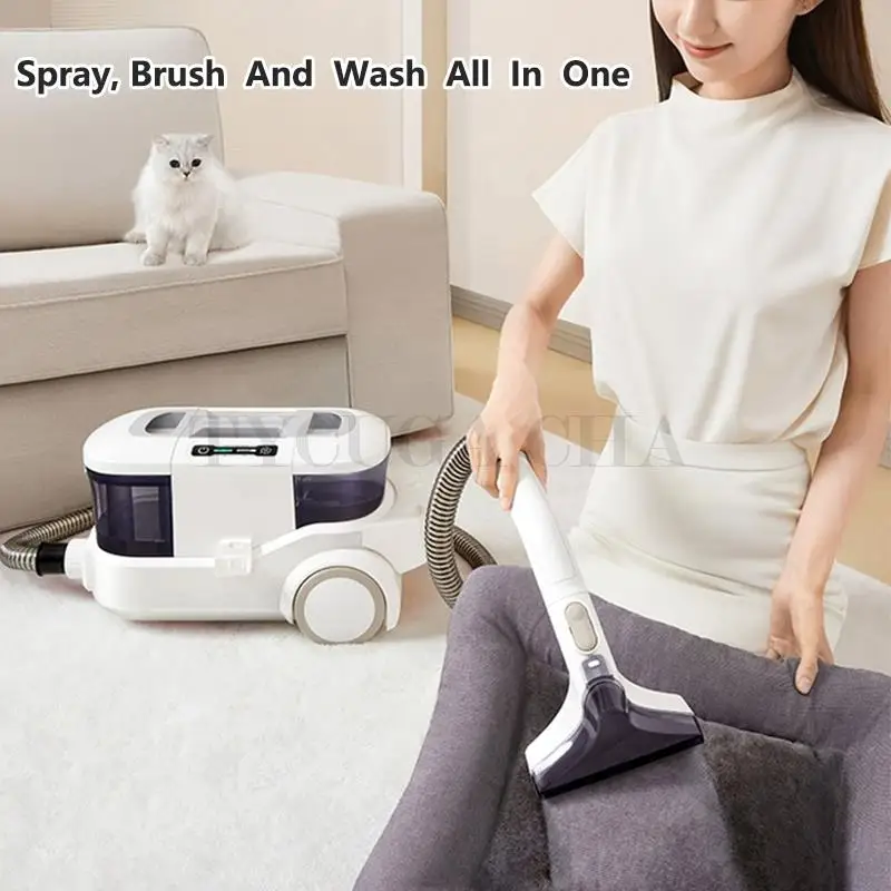 800W Fabric Cloth Washing Machine Sofa Vacuum Cleaner for Household Cleaning Mite Removal for Home Carpet Cleaner Machine 3.0L
