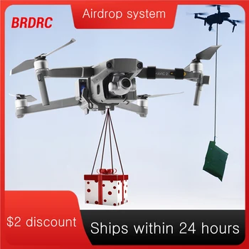 Airdrop System for DJI Mavic 3/2 Pro Zoom AIR 2 Mini 2/Mini 3 Drone Fishing Bait Wedding Ring Gift Deliver Life Rescue Thrower