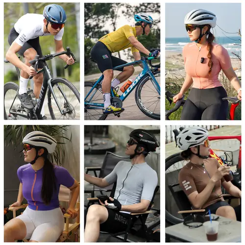 DAREVIE Cycling Jersey Anti-UV SPF 50+ Anti-Slip Pro Line Man Cycling Maillot Cool Technology Quickly Dry Female Clothing - Image 2