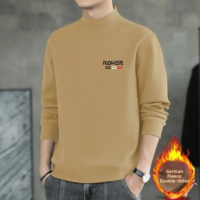 1 piece half turtleneck [rq] khaki