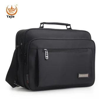 Borsa a tracolla da uomo, borsa a mano, borsa messenger, piccola valigetta da lavoro, grande capacità, multifunzione, alla moda, casual, impermeabile