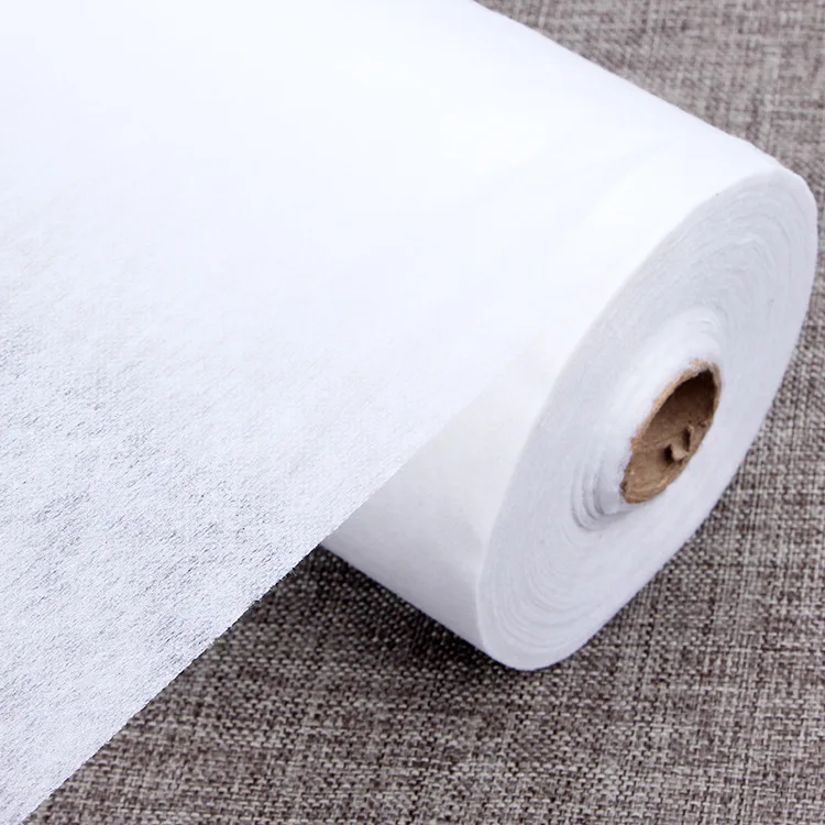 Description Picture 4 of item2 Meters Width 100cm White Black Non-woven Fabric Interlinings & Linings Iron On Sewing Patchwork Adhesive Single-sided