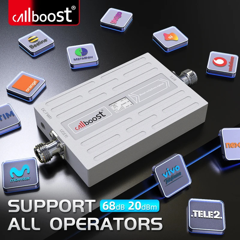 Phone Signal Booster phone signal booster Callboost gsm 2g 3g 4g LTE 700 mobile cellular 3g 850 1700 aws 4g 1900 2100 amplifier repeater
