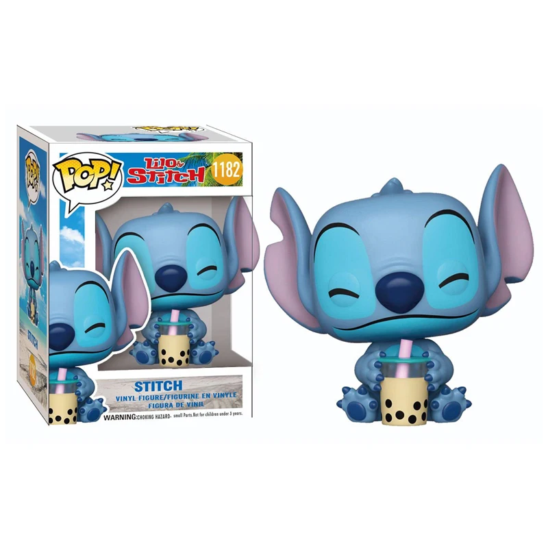 Funko Pop Disney SUMMER STITCH #636 Lilo & Stitch #159 #978 Action Figure  Toys Collection Dolls