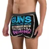 Guns Don't Kill People Man's Boxer Briefs Arcane League of Legends Animated Breathable Creative Underpants Shorts Gift Idea 3