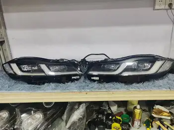 Misura per Jaguar XF Faro 2016-2020 Aggiornamento a 2021-2025 XF Matrix LED Gruppo faro 2 lenti Jaguar X260 Plug and Play