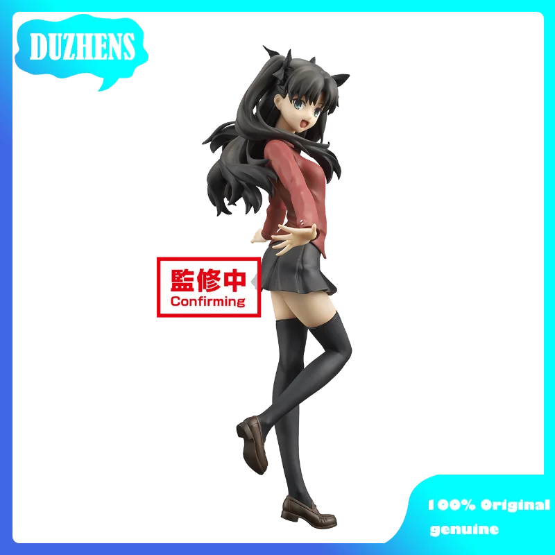 

Фигура из ПВХ Tohsaka Rin 18 см, фигура аниме, модель игрушечной фигурки, коллекционная кукла, подарок, 100% оригинал