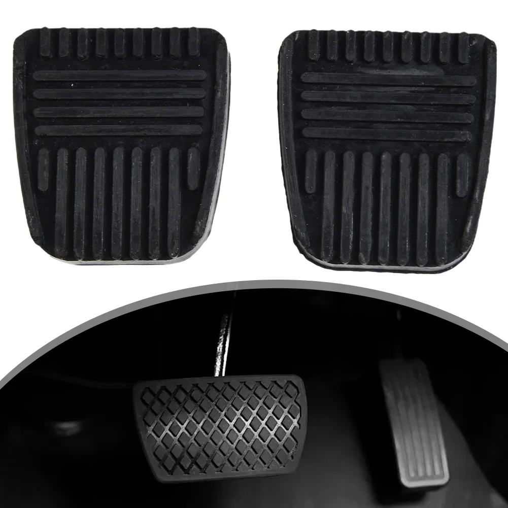 

Auto Accessories Pedal Pad Clutch Brake 2pcs 31321-14020 Black New Plug-and-play Rubber For 4RUNNER For CAMRY 1983 - 2001
