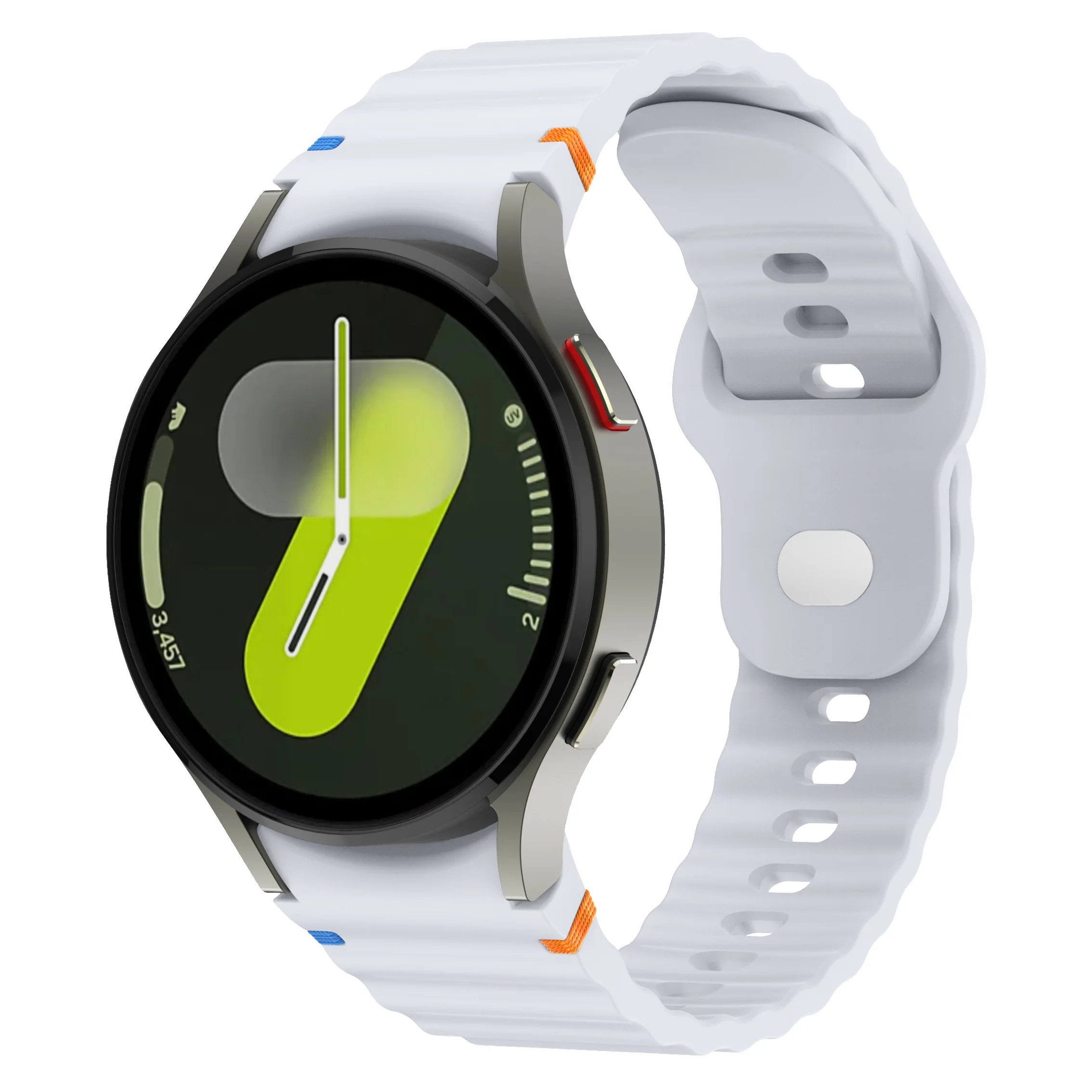 Seamless Silicone Bracelet for Galaxy Watches - Universal Fit