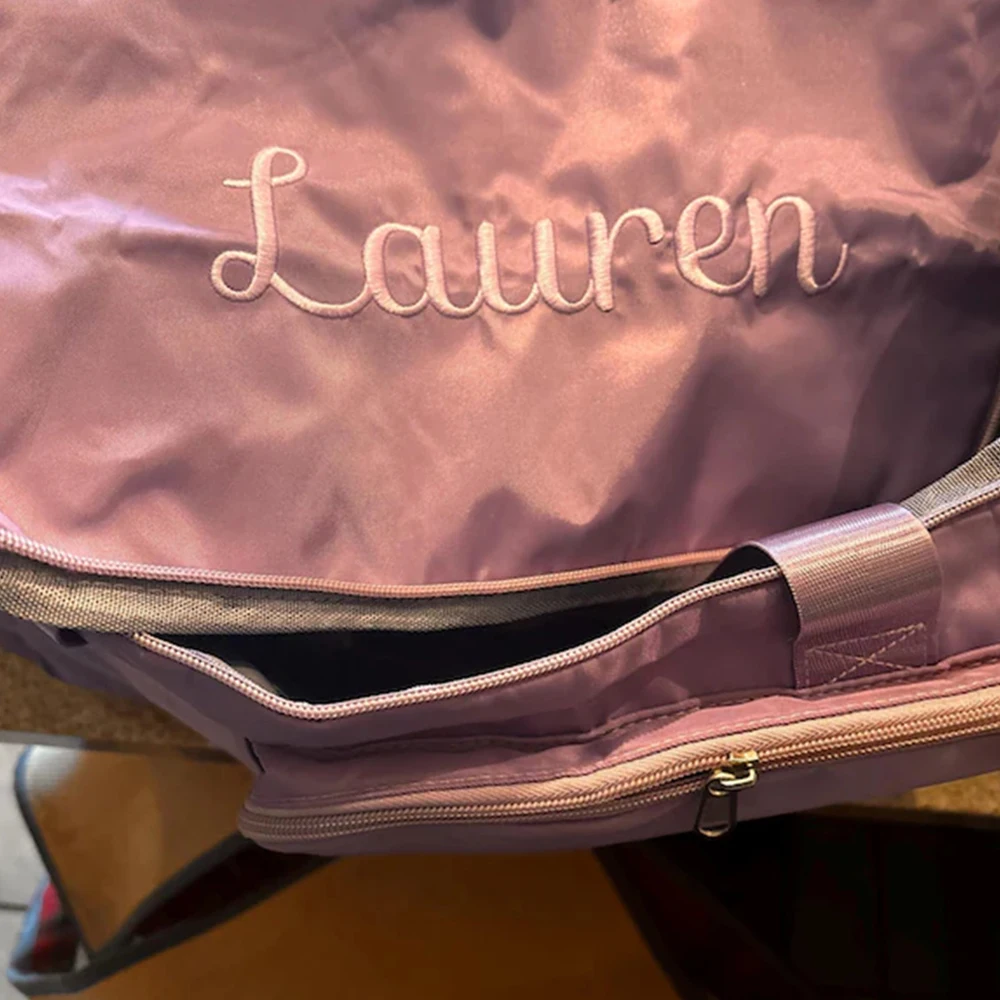 New Personalized Name Outdoor Sports Fitness Bag Dry Wet Separation Training Swimming Bag Embroidered Name Travelling