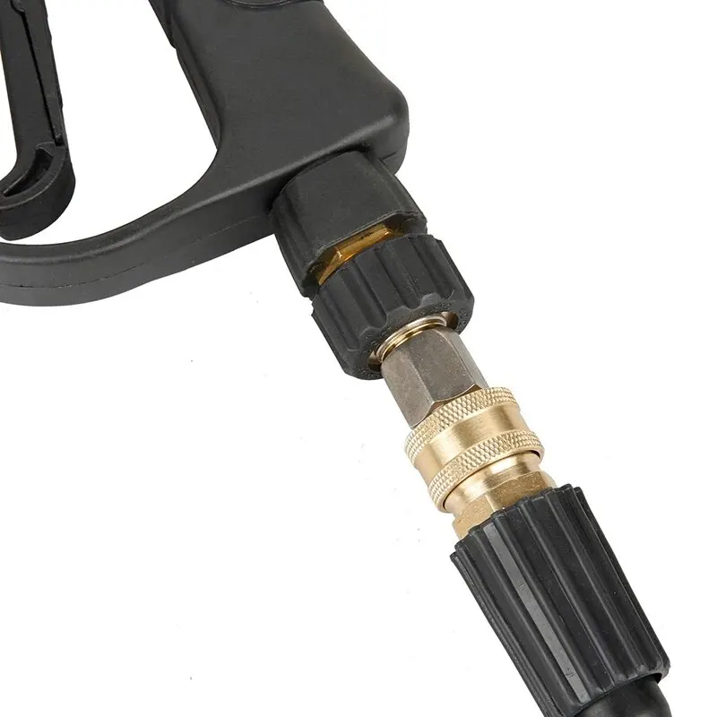 High Pressure Washer Accessories M22 14MM Swivel Quick Connect To 1/4" 3/8" M22 G1/4 Fitting Kit Connectors 4500 PSI