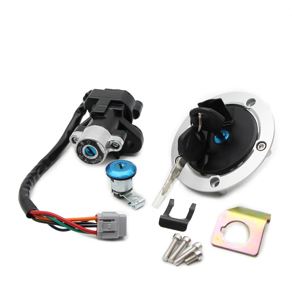 37000-38890 37000-49820 스즈키 GSF650 밴딧 650 GSF1200 밴딧용 오토바이 연료 가스 캡 점화 스위치 잠금장치(키 포함)