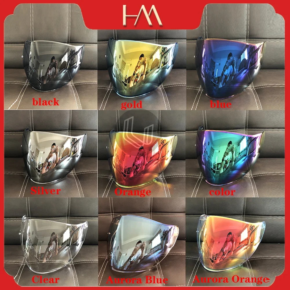 Lente Visiera Casco Mezzo Casco Moto Per Maschera Visiera Agv K5-Jet