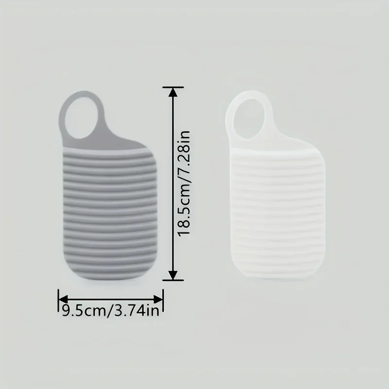 5pcs Portable Mini Laundry Board-Foldable Hand Wash Clothes Cleaner