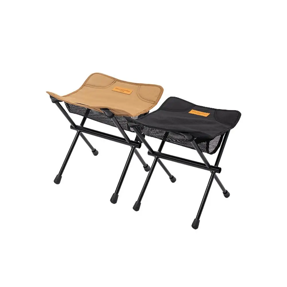 Portable Moon Chair Outdoor Folding Ultralight Aluminum Alloy Camping Beach Chair Maza Fishing Stool