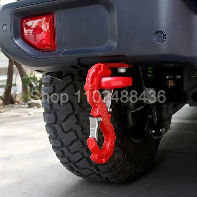 Heavy Duty S-type Towing Hook OFF-road Vehicle Auto Winch Trailer Rope S-hook  Car Suv Trailer Accessoriers Quick Rescue Shackle - AliExpress