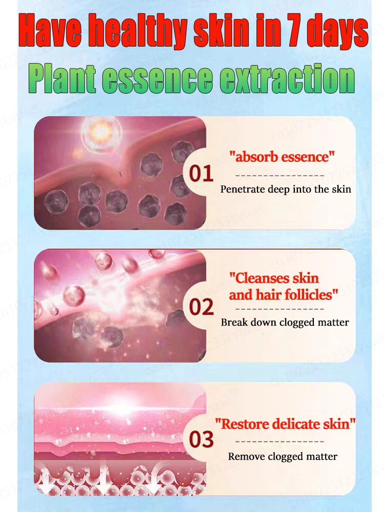 Body lotion solves strawberry legs and clears acne