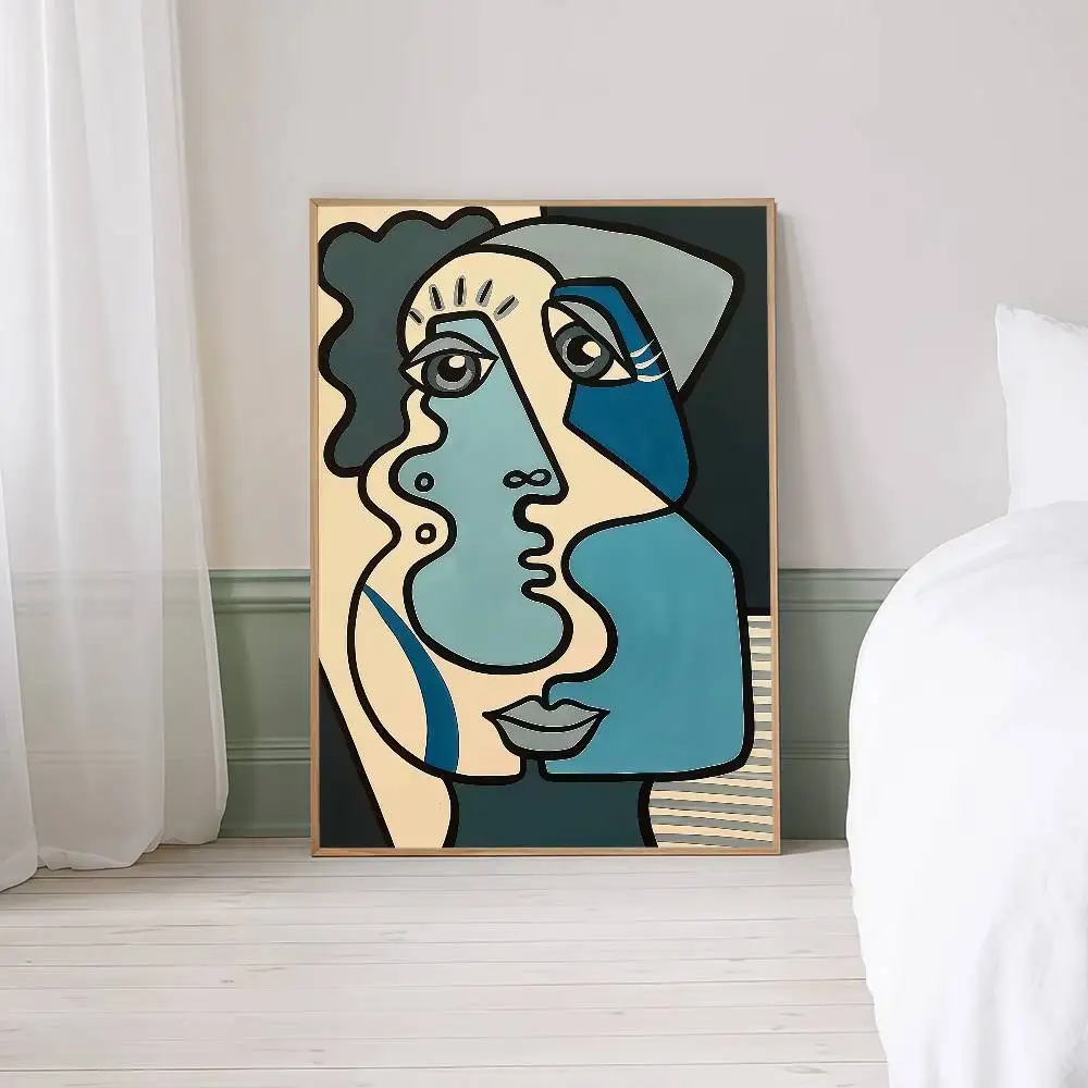 Abstract Picasso-Inspired Art Poster - Classic Movie HD Wall Art