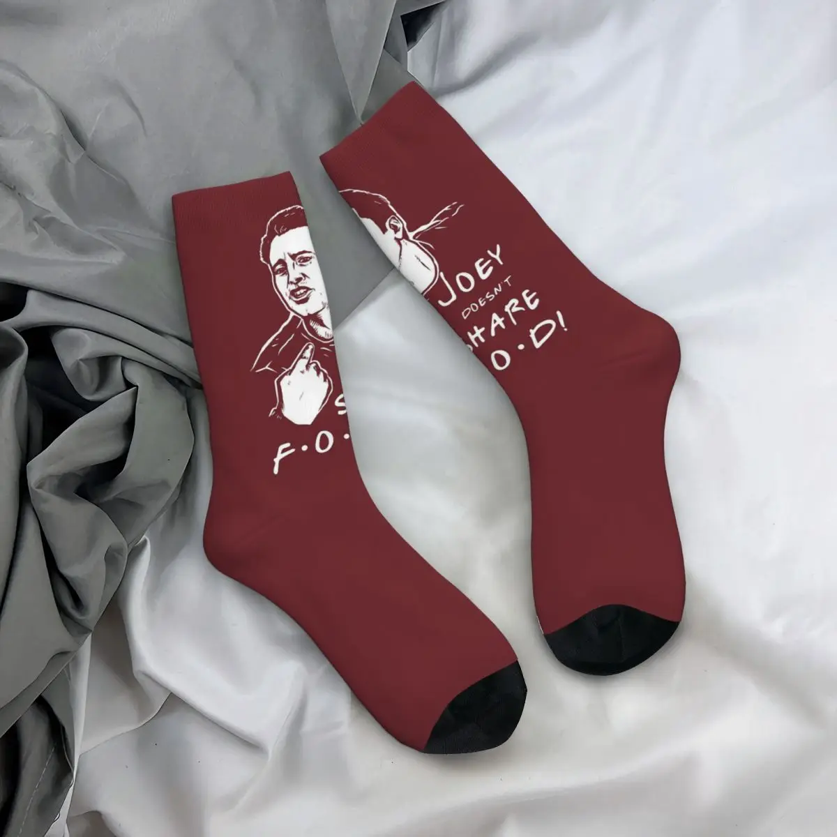 JOEY DOESN'T SHARE FOOD TV Show Men and Women printing Socks,lovely Applicable throughout the year Dressing Gift