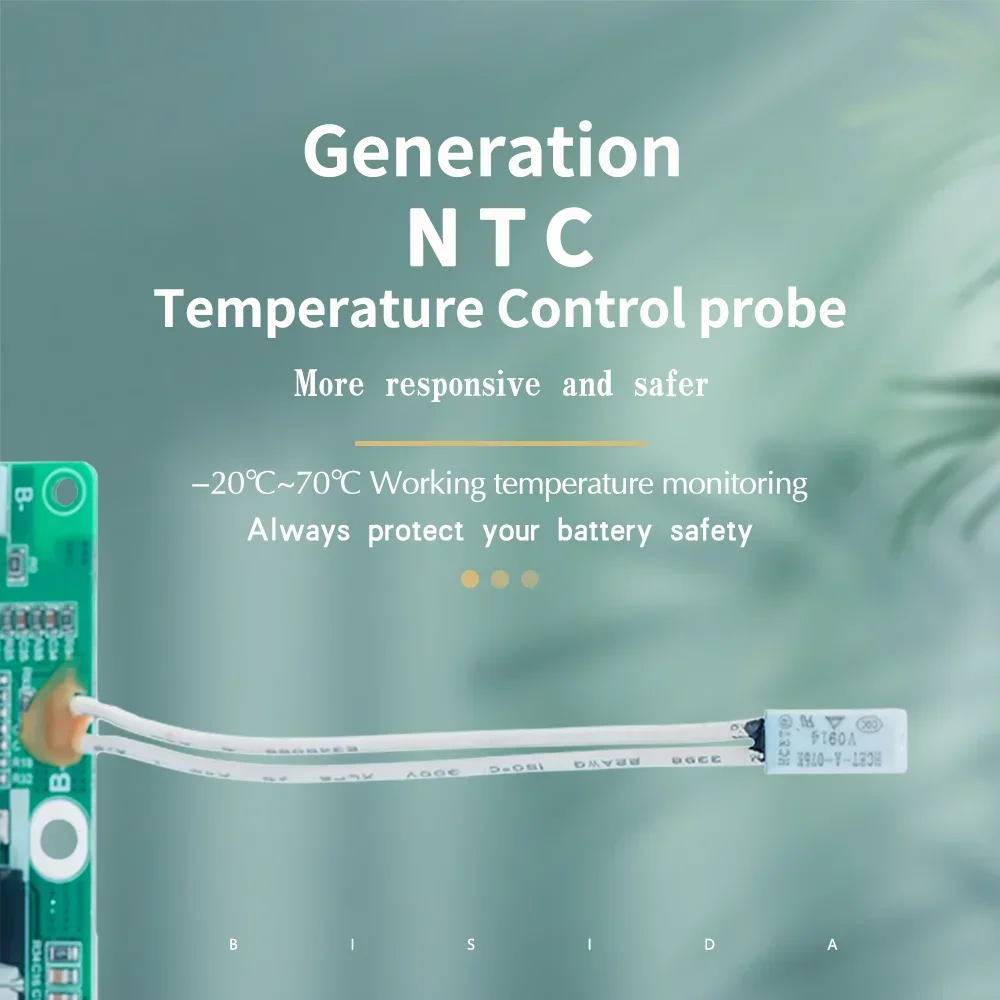 Advanced 17S Lithium Battery Protection Board with Balance Wire and Ten Safety Features