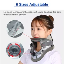 

Adjustable Medical Cervical Traction Device Cervical Spine Injury Neck Fracture Fixation Collar Correction Neck Brace Spine