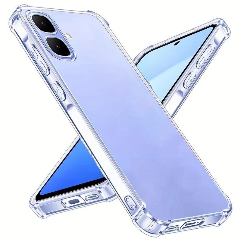 Clear Silicone Back Cover - Transparent Phone Case