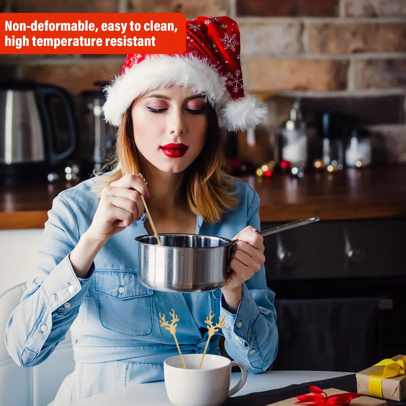 Cucchiaini da caffè, 6 pezzi, cucchiaini piccoli in acciaio inox, cucchiaini da dessert