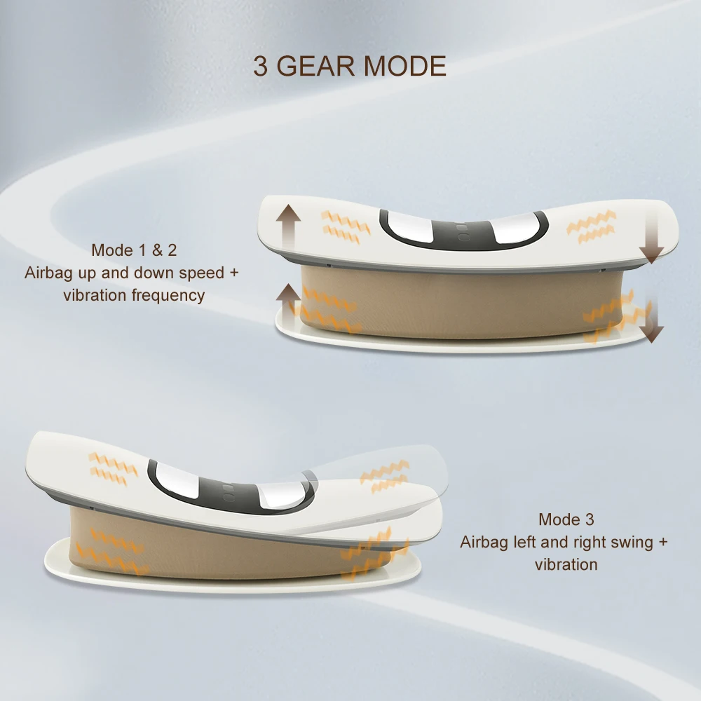 Electric Lumbar Traction Massager Waist masajeador Adjustable Vibration Waist Massager Waist Spine Support Back Massage Machine