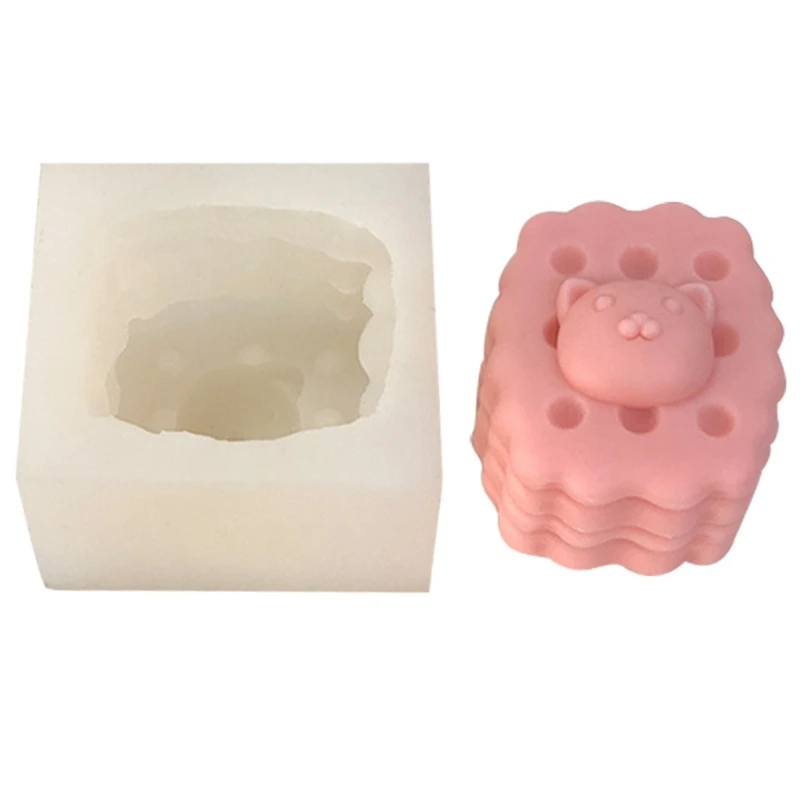 

Bear Shaped Scented Mold Silicones Cake Mold Cookie Molds Bakings Supplies