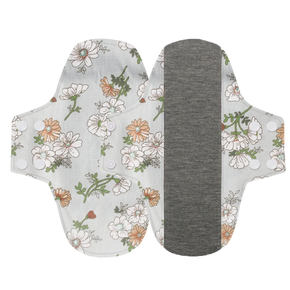22*28cm Maternity Menstrual Pads Graphene Large Capacity Washable Pantyliner Women Reusable High Absorbency Sanitary Cloth Pads