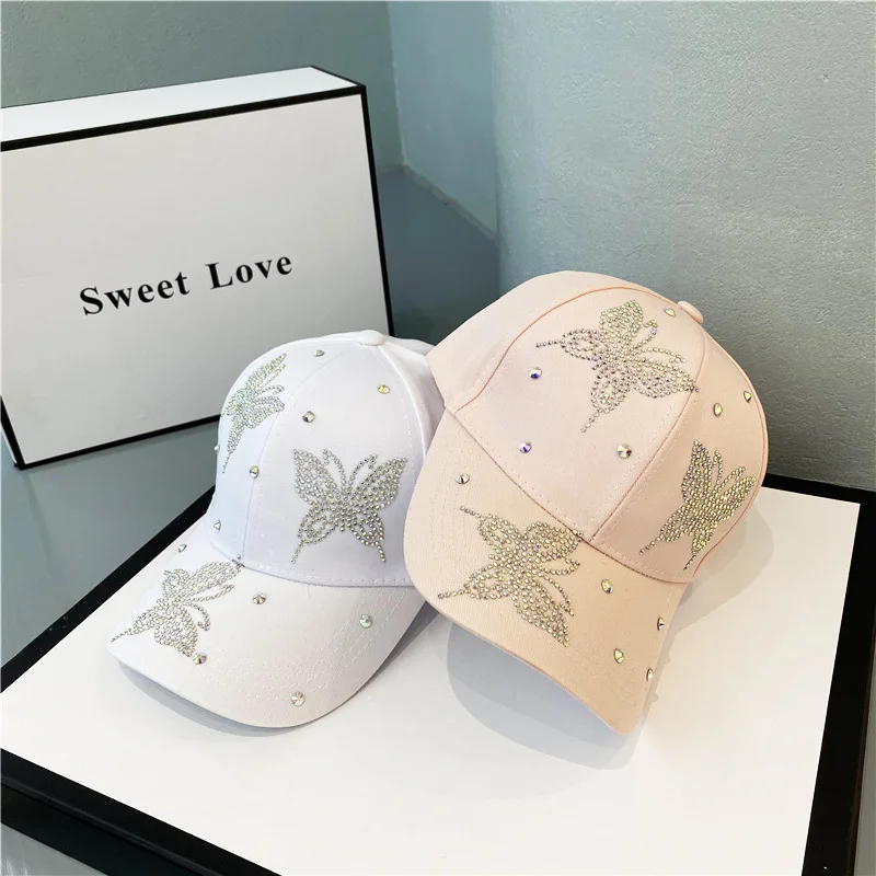 Baseball Cap for Women White Summer Flowers Sunhats Outdoor Gorras Fashion  Luxury Designer Chapeu Snapback Kpop Visors Beach Hat