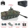 Toys Heng Long 1/16 Scale 7.0 RC Tank 3879 Upgraded German Panther G RTR Metal Tracks Remote Control Car for Boys TH17488-SMT4 2