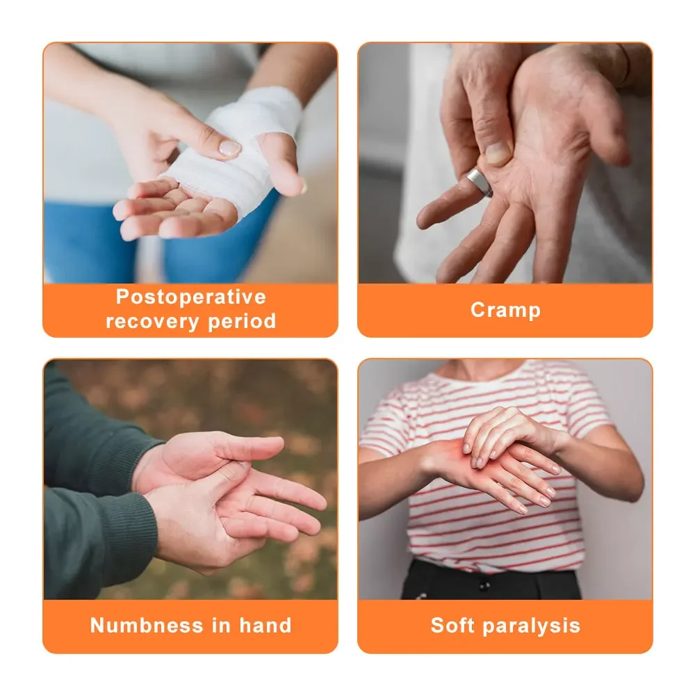 Hand Rehabilitation Robot Glove Finger Training Massage Gloves Stroke Hemiplegia Rehabilitation Hand Function Recovery Health 3