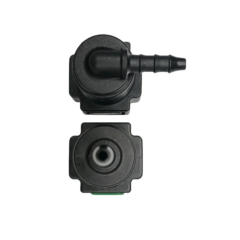 7.89mm 7.89 ID3 180도 연료 라인 퀵 커넥터 플라스틱 5/16 자동차 용 암 커넥터 조인트 2pcs 한 로트