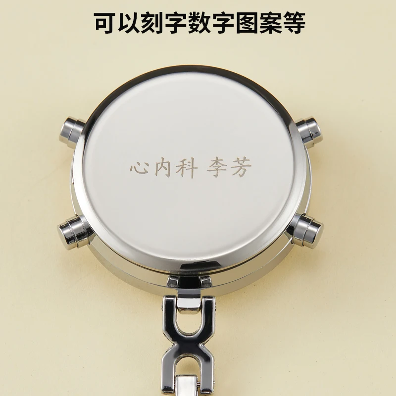 다기능 간호 시계 남성 여성을위한 전자 디지털 디스플레이 의료 가슴 시계 학생 간호 Handwatch