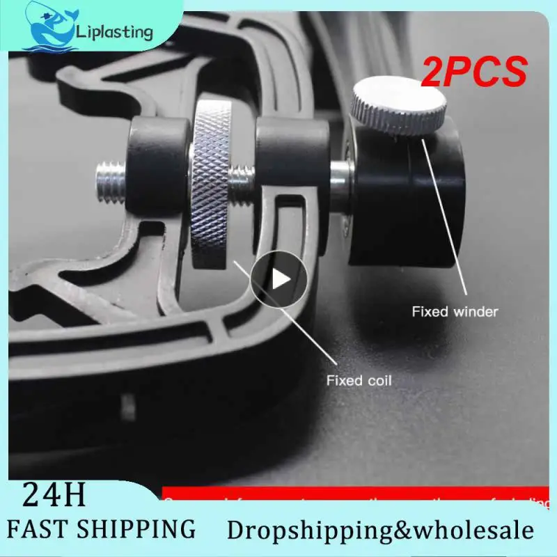 

2 шт. устройство для Намотки лески, катушка для спиннинга, многофункциональная портативная катушка с ручной обмоткой