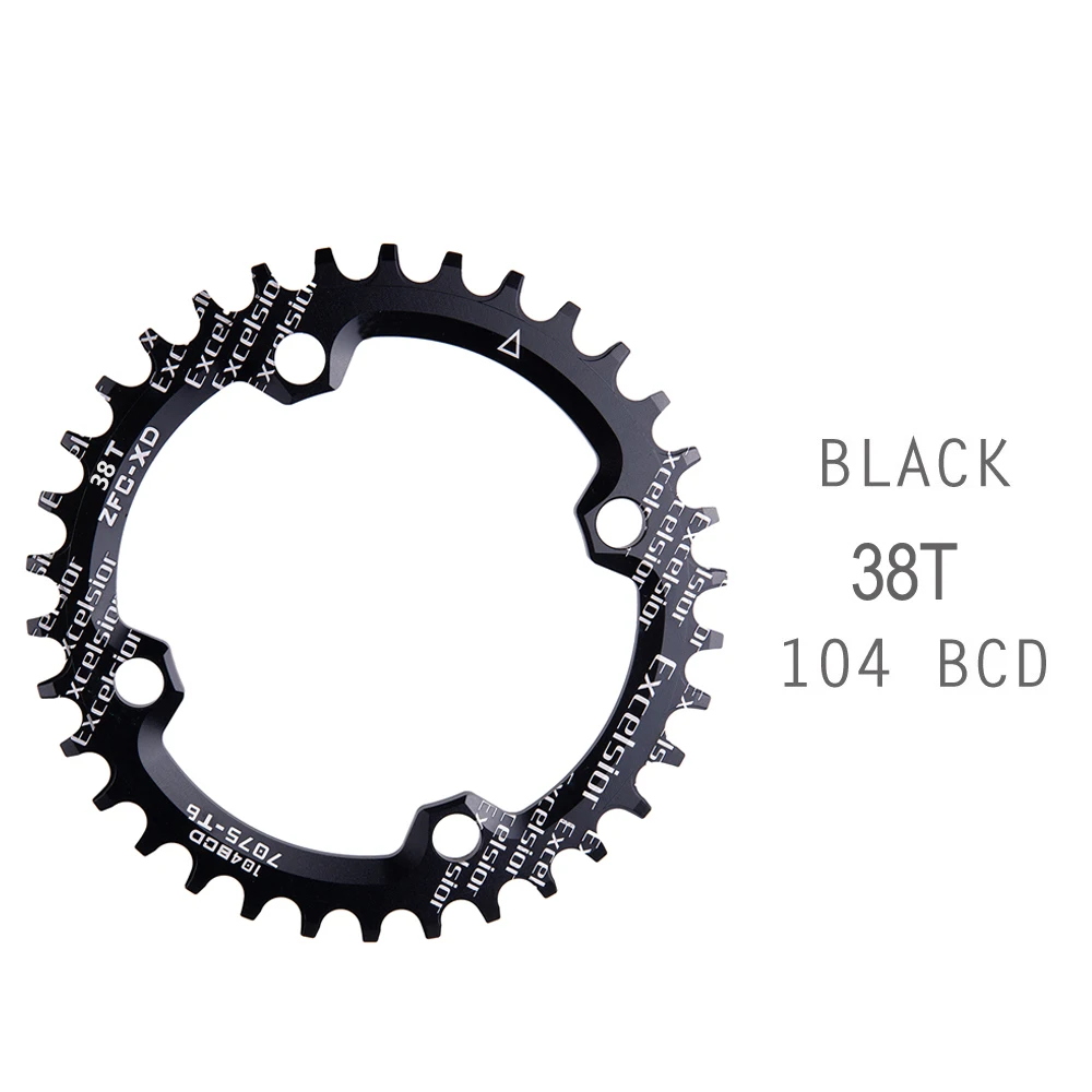 Ztto-ナローワイドチェーンリング1xシステム,104 bcd,32t,34t