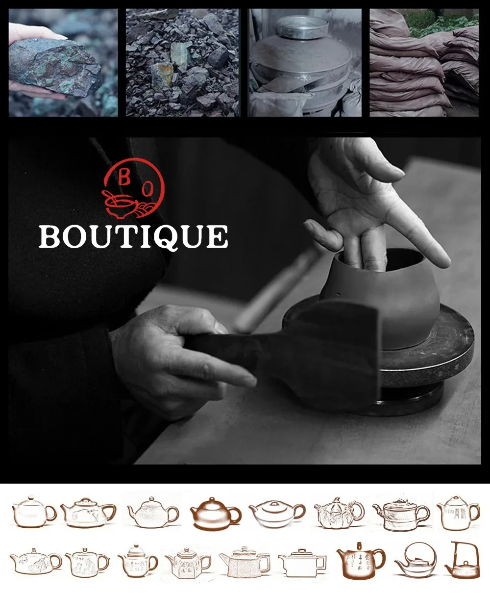 Description Picture 2 of itemJapanese Handmade Tea Tureen Teacup Coarse Pottery Gaiwan White Moon Kungfu Tea Set Retro Thin Teapot Puer Saw Clay Tea Tool