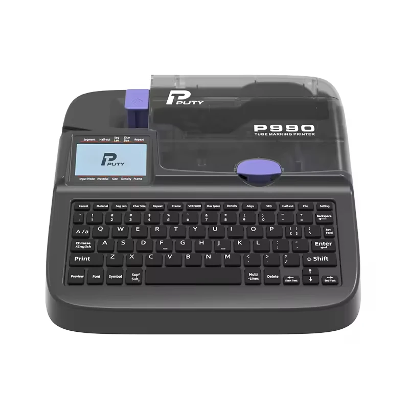 P990 케이블 라벨 프린터, 열수축 튜브 및 케이블 태그 프린터 (전선 마킹, 바코드 라벨 및 식별 인쇄용)