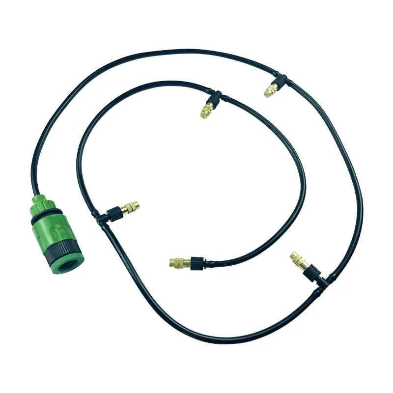 Garden Irrigation Kits 5-20M Automatic Spray Atomizing Sprinkler Adjustable Watering System Misting Cooling Nozzle