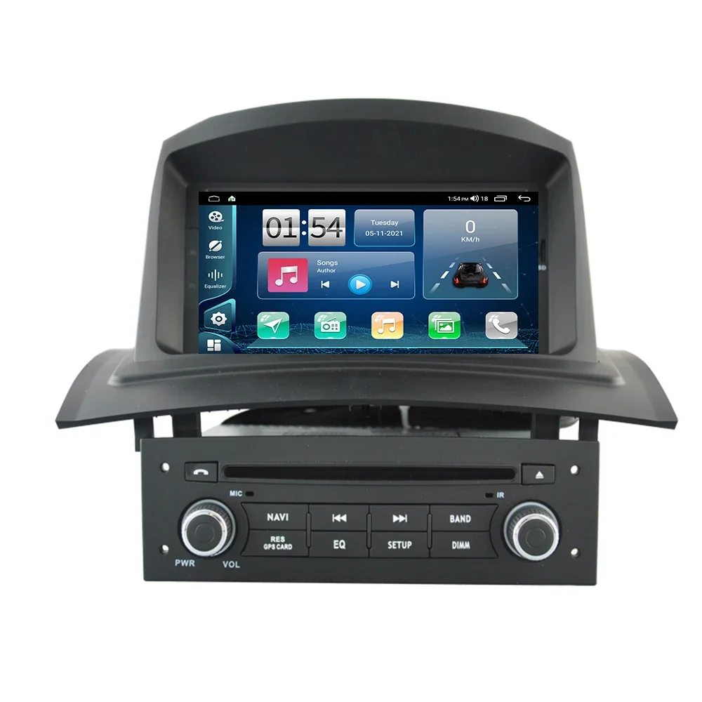 

Android 12 128 ГБ для Renault Megane 2 Fluence 2002-2008 GPS-навигация автомобильное радио стерео автомобильный DVD мультимедийный плеер головное устройство 2DIN