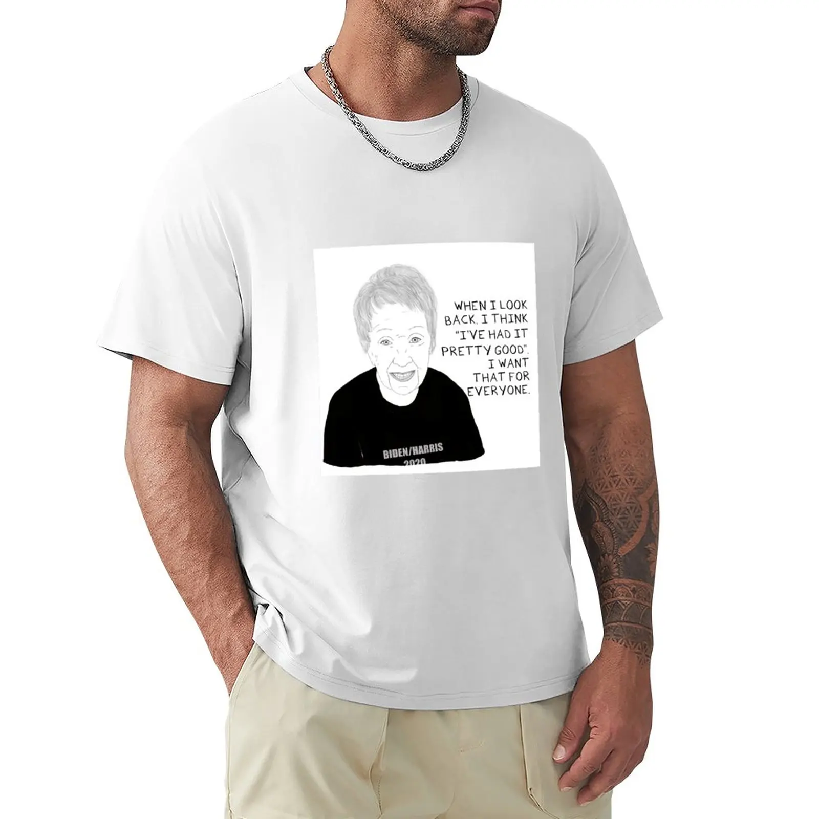 Bluewave Granny T-Shirt Customs Progetta I Tuoi Vestiti Hippie Maglietta Bianca Per Ragazzi Per Uomo